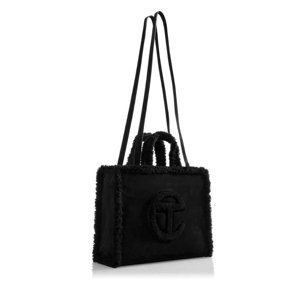 Telfar x UGG Black Medium Shopper Bag